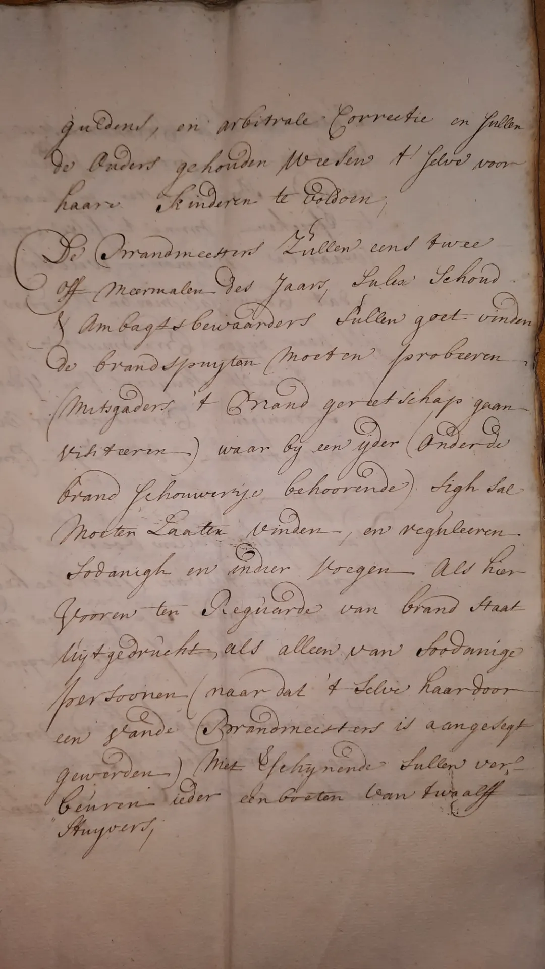 Oprichting Brandschouwerij pagina 2