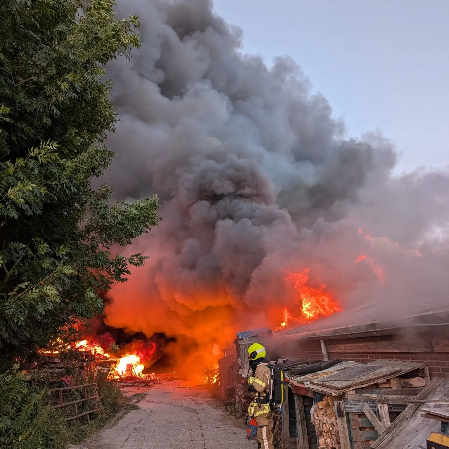 Zeer grote brand