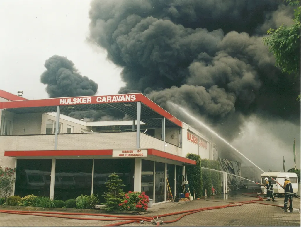 Grote Brand Hulsker Caravans