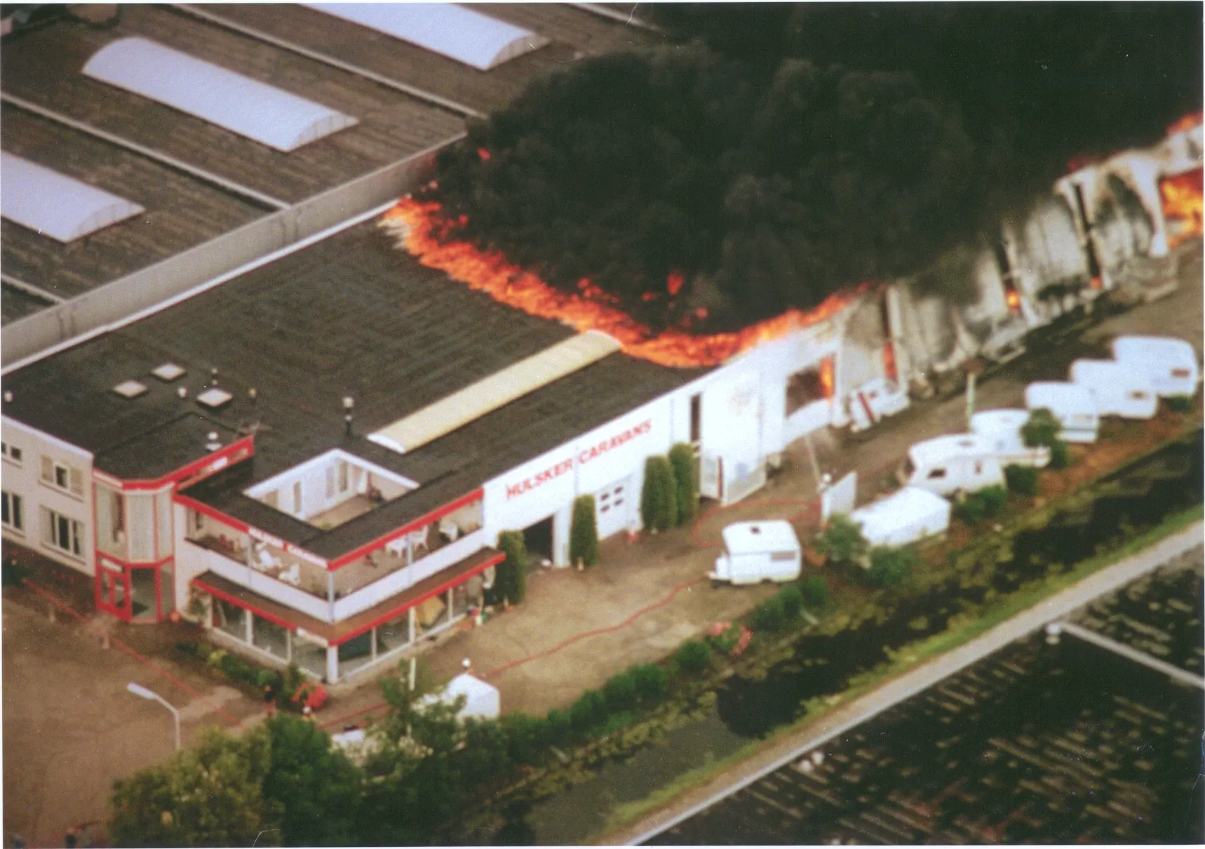 Grote Brand Hulsker Caravans