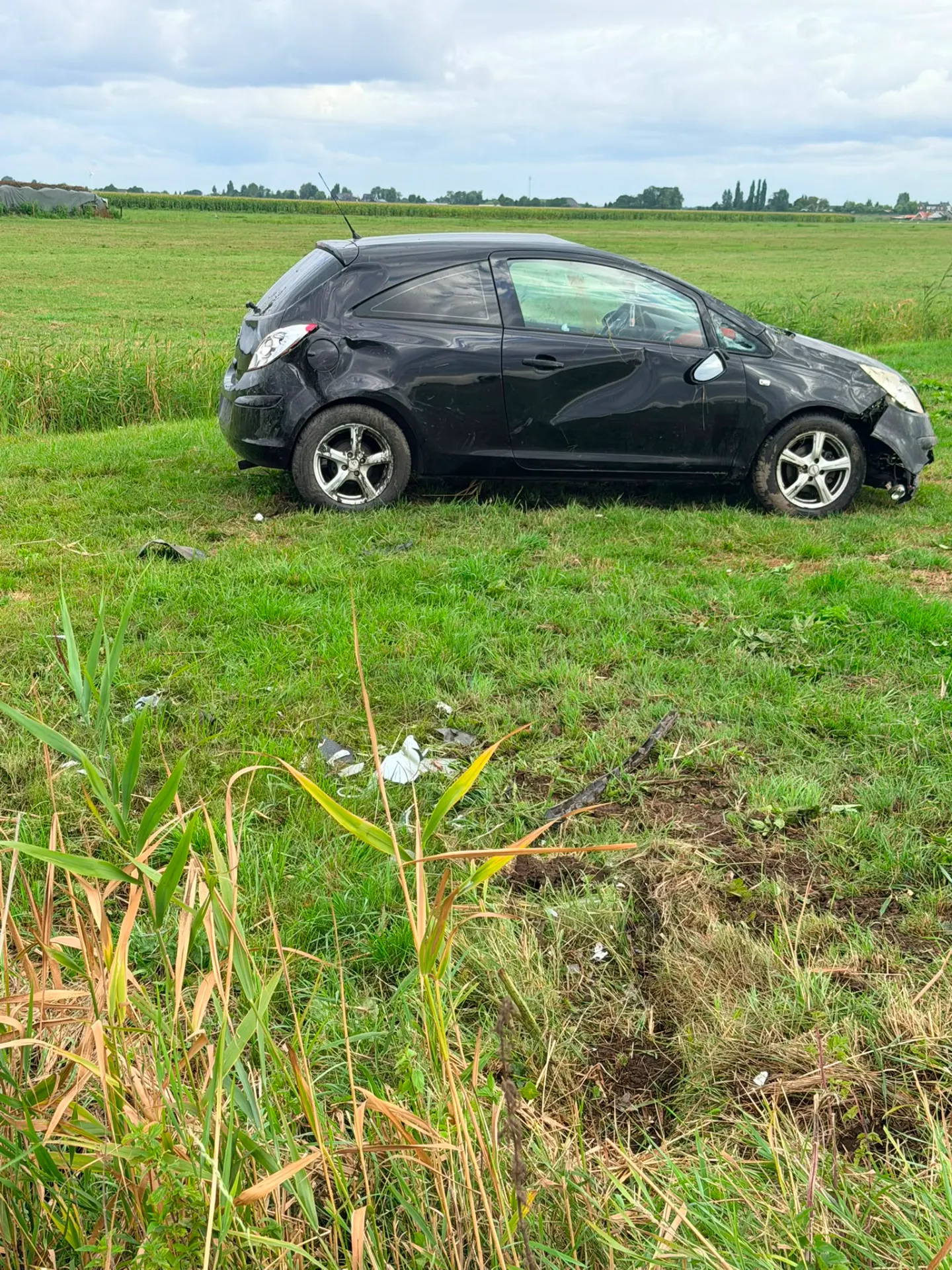 Persoon te water Vriezenweg