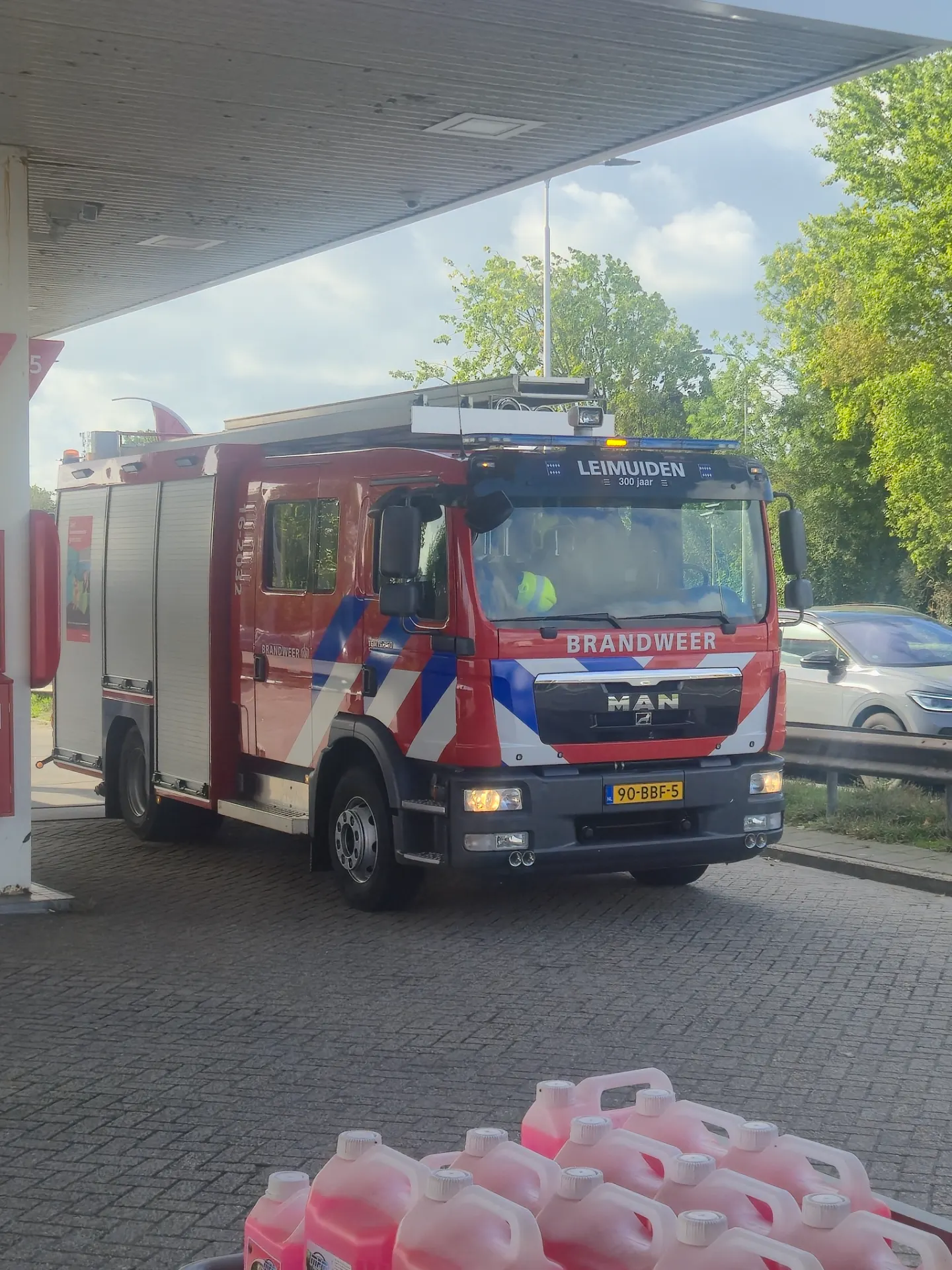 Hinderlijke lucht Esso Leimuiden