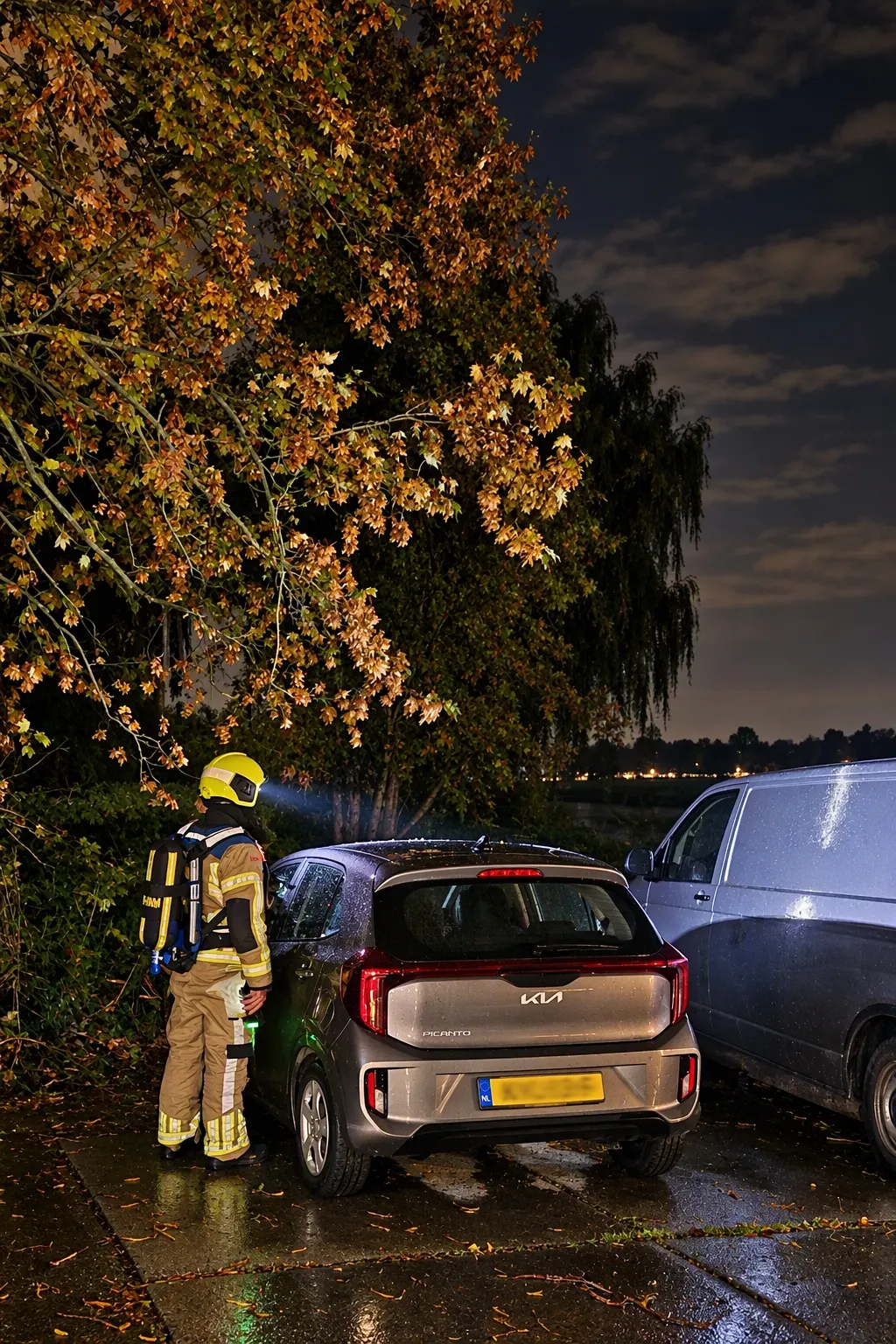 Verkenningseenheid naar Zeer Grote Brand (GRIP!) in Leiden