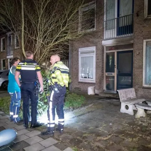 Woningbrand.
