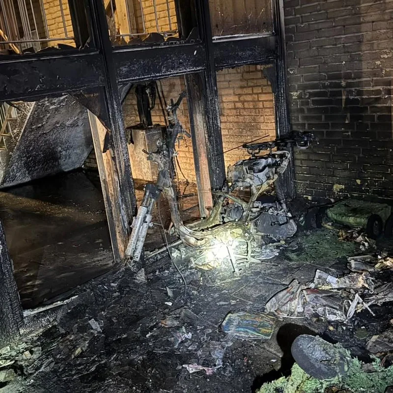 Eerste uitruk 2025: Brand woning.