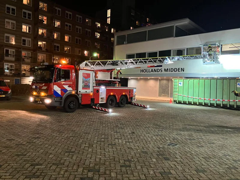 Op oefenavond te gast bij de collega's