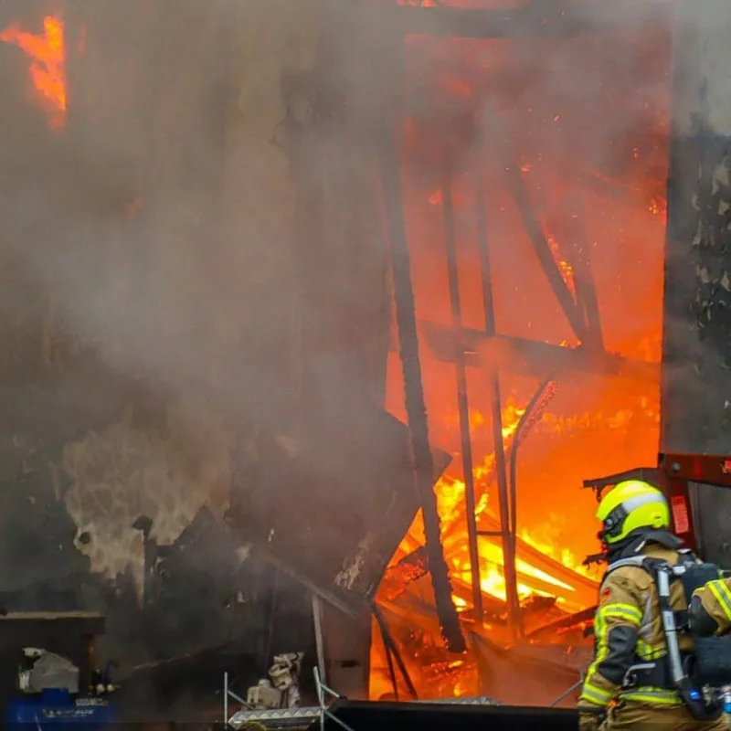 Zeer grote brand