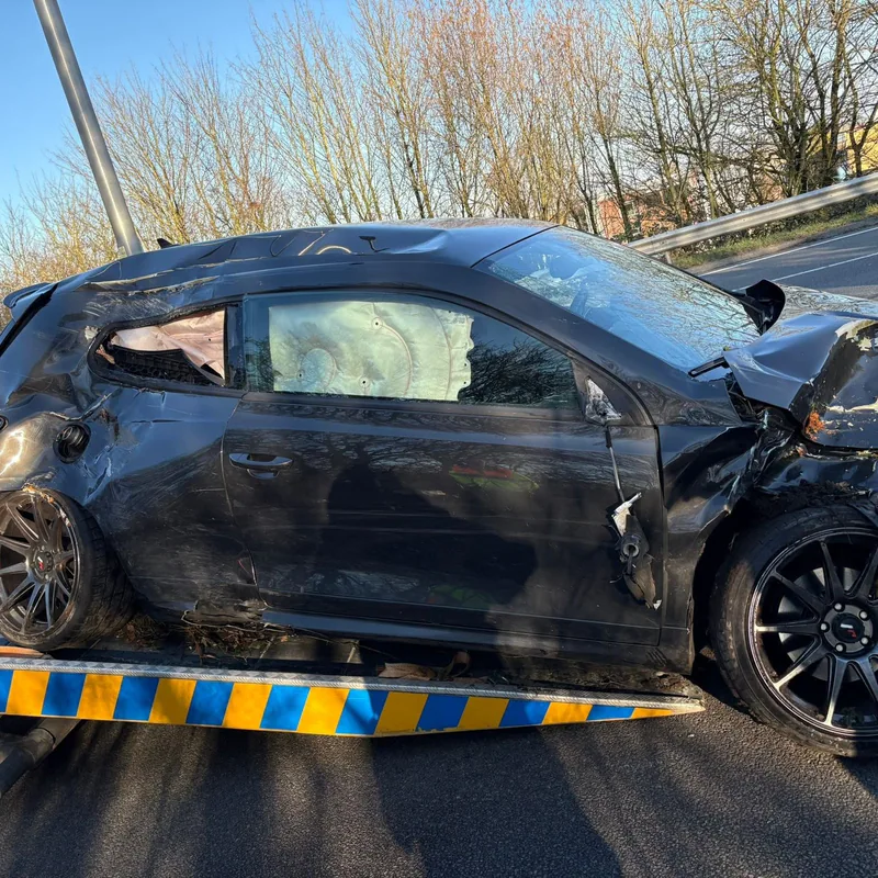 Ongeval wegvervoer.