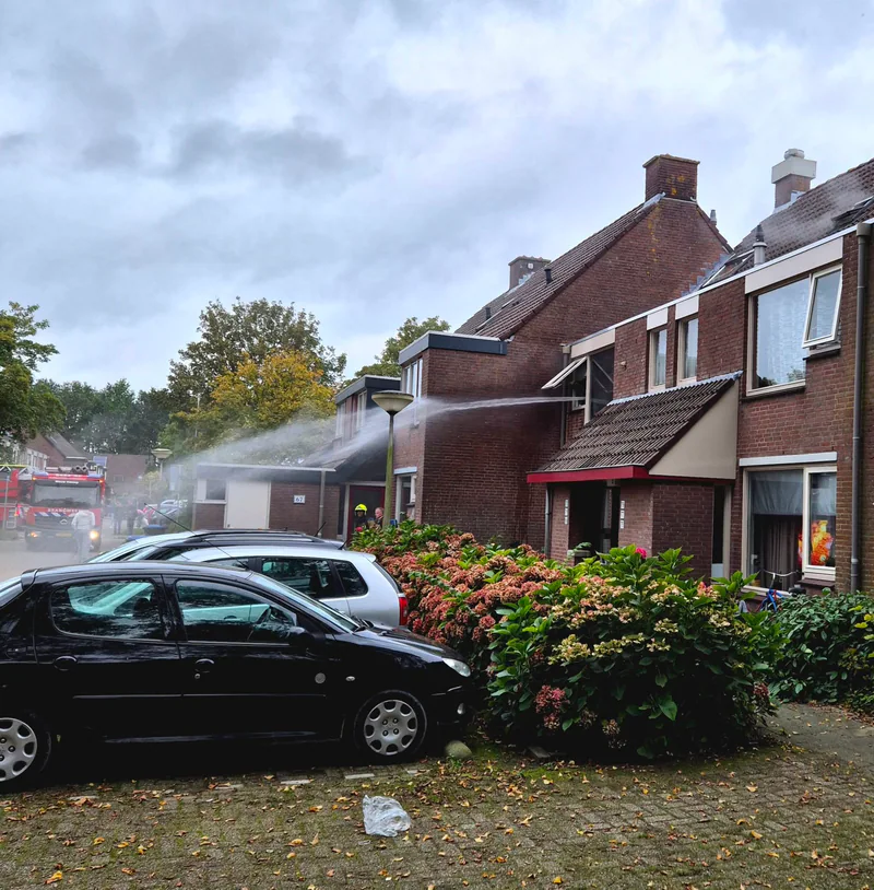Woningbrand.