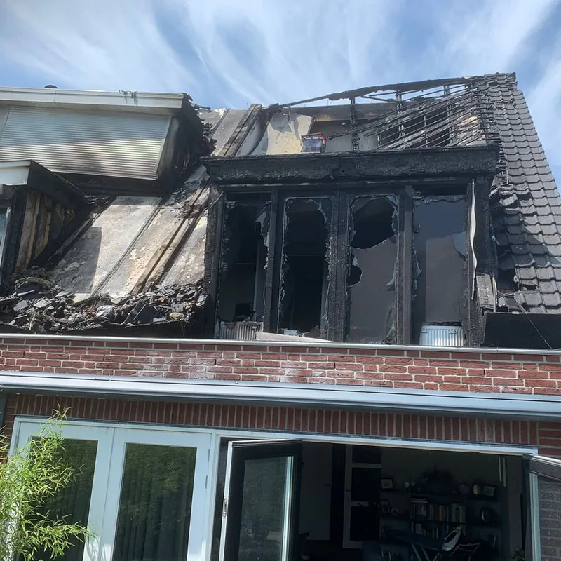 Grote brand Waddinxveenđ„