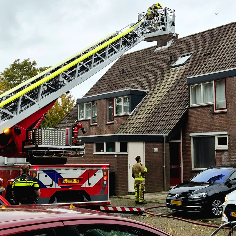 Woningbrand.