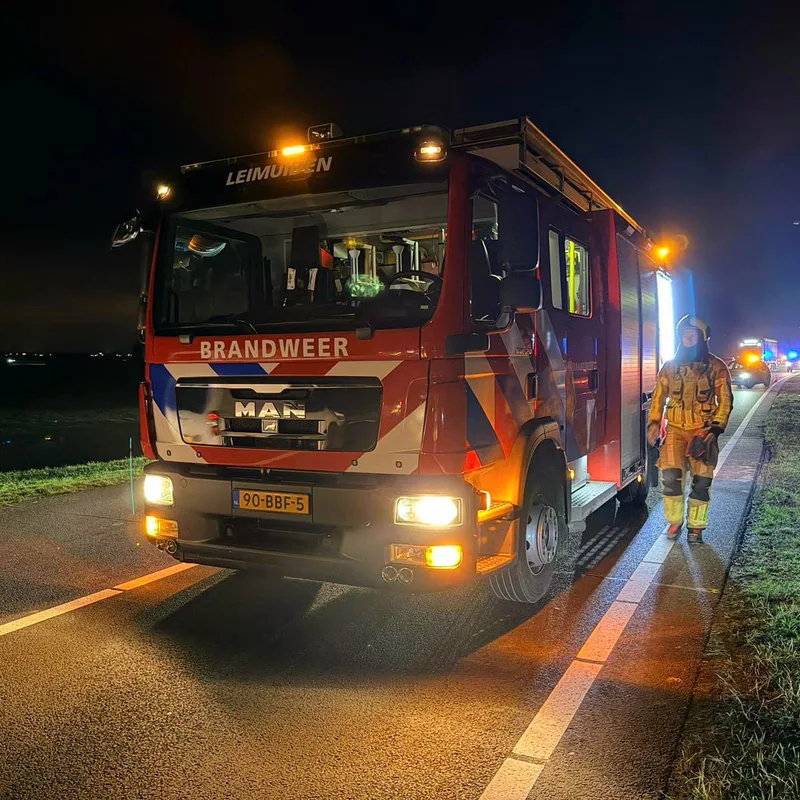 Ongeval wegvervoer.