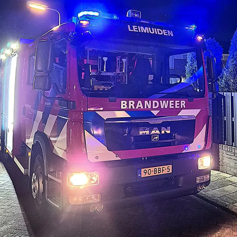 Woningbrand.