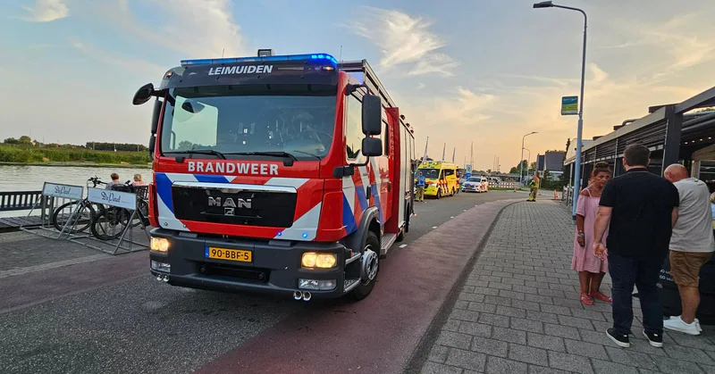 Persoon ongelukkig terechtgekomen.