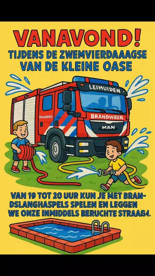๐๐ฆ Vanavond bij de Zwemvierdaagse! ๐ฆ๐
